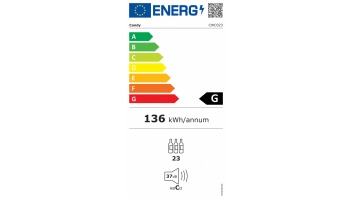 Candy Wine Cooler | CWC023 | Energy efficiency class G | Free standing | Bottles capacity 23 | Black