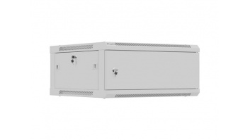 Lanberg Wall mounted installation cabinet 19" 4U 600X600 | WF01-6604-00S | Grey