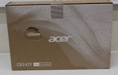 SALE OUT. Acer | Vero CB242YGbipr | 24 " | IPS | FHD | 16:9 | 120 Hz | 1 ms | 1920 x 1080 pixels | 250 cd/m² | HDMI ports quantity 1 | Warranty 24 month(s) | DAMAGED PACKAGING