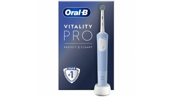 Oral-B | Electric Toothbrush | Vitality Pro | Rechargeable | For adults | Number of brush heads included 1 | Number of teeth brushing modes 3 | Blue