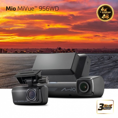 Mio MiVue 956WD Dash Cam | GPS | Wi-Fi