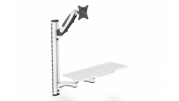Digitus Wall mount | DA-90451 | Rotate, Swivel | 32 " | Maximum weight (capacity) 8 kg | White/Black