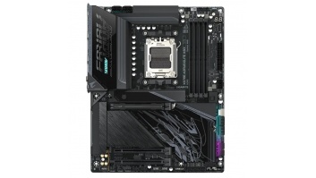 Gigabyte X870E A ELITE X | Processor family AMD | Processor socket AM5 | DDR5 | Supported hard disk drive interfaces SATA, M.2 | Number of SATA connectors 4