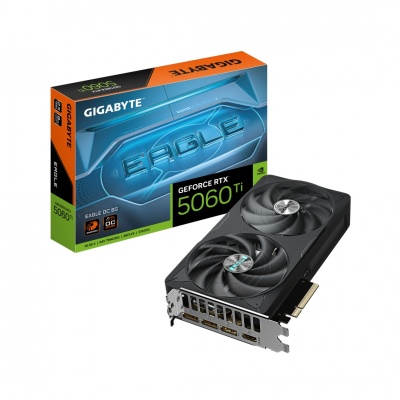 Gigabyte GeForce RTX 5060 Ti EAGLE OC 8G | NVIDIA | 8 GB | GeForce RTX 5060 Ti | GDDR7 | HDMI ports quantity 1 | PCI-E 5.0