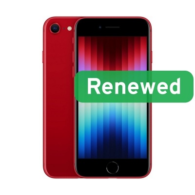 Apple Renew Grade A | iPhone SE 3RD GEN (2022) | Red | 4.7 " | Retina HD | A15 Bionic | 4 GB | 64 GB | iOS