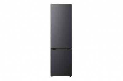 LG Refrigerator | GBBSJ1CCEP | Energy efficiency class C | Free standing | Combi | Height 186 cm | Fridge net capacity 220 L | Freezer net capacity 113 L | Display | 34 dB | Black