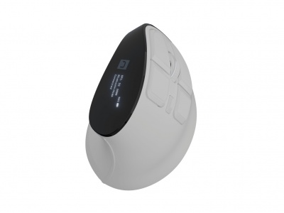 Natec Mouse | Euphonie Pro | Wireless | 2.4 GHz, Bluetooth | White