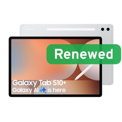 Samsung Renewed Grade C | Samsung Galaxy Tab S10+ | Platinum Silver | AMOLED Display | 256 GB | Wi-Fi | Android