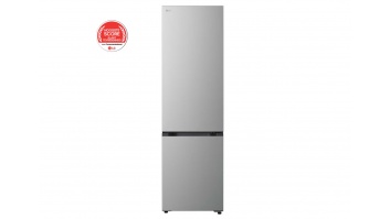 LG Refrigerator | GBBSJ1CCPY | Energy efficiency class C | Free standing | Combi | Height 186 cm | Fridge net capacity 220 L | Freezer net capacity 113 L | Display | 34 dB | Prime Silver