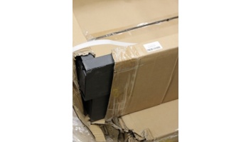 SALE OUT. Lanberg Rack cabinet 19" free-standing 42U/600x1000 (flat pack) with glass door lCD V2 | FF01-6042-12BL | DAMAGED PACKAGING, SCRATCHED ON THE FROM PARTS | Black