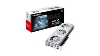 Gigabyte Radeon RX 9060 XT GAMING OC ICE 16G | AMD | 16 GB | Radeon RX 9060 XT | GDDR6 | HDMI ports quantity 1 | PCI-E 5.0