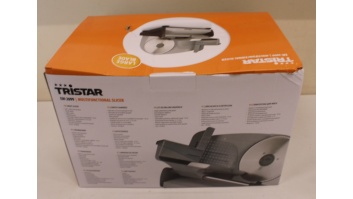 SALE OUT. Tristar Food Slicer | EM-2099 | Metallic silver | 150 W | DAMAGED PACKAGING
