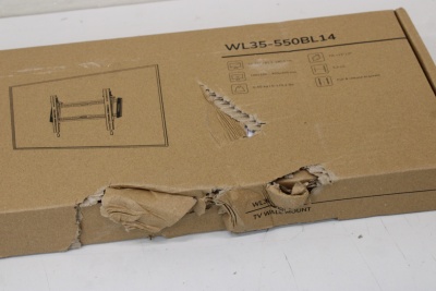 SALE OUT. Neomounts LEVEL-550 WL35-550BL14 Tiltable TV mount wall - 32-75" - max 60 kg - VESA 100x100-400x400 - d 3,3 cm - Easy Install-mode | Neomounts Wall mount | WL35-550BL14 TV mount wall | Tilt | 32-75 " | Maximum weight (capacity) 50 kg | DAMAGED P