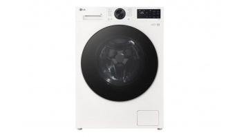 LG Washing machine | F2X50S9TWB | Energy efficiency class A | Front loading | Washing capacity 9 kg | 1200 RPM | Depth 48 cm | Width 60 cm | Display | LED | Steam function | Direct drive | Wi-Fi | White
