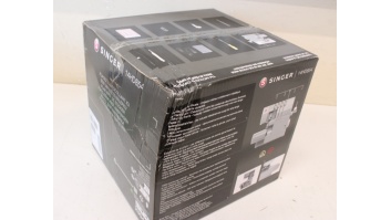 SALE OUT. Singer Sewing Machine | 14HD-854 Heavy Duty Serger | Number of stitches 8 | Grey | DAMAGED PACKAGING