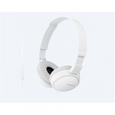 Sony | MDR-ZX110APW.CE7 | Wired | On-Ear | Microphone | White
