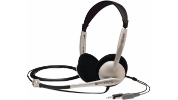 Koss | Headphones | CS100 | Wired | On-Ear | Microphone | Black/Gold