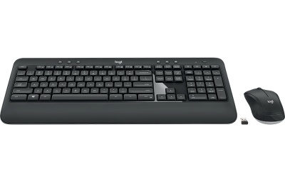 Logitech | MK540 Advanced | Keyboard and Mouse Set | Wireless | Mouse included | Batteries included | US | Black | USB | Wireless connection