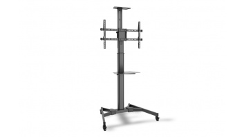 Digitus | Floor stand | TV-Cart for screens up to 70", max. 50kg wheelbase, VESA max. 600x400 | Tilt | 37-70 " | Maximum weight (capacity) 50 kg | Black