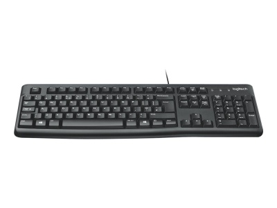 LOGITECH K120 Corded Keyboard black USB (US) | Logitech