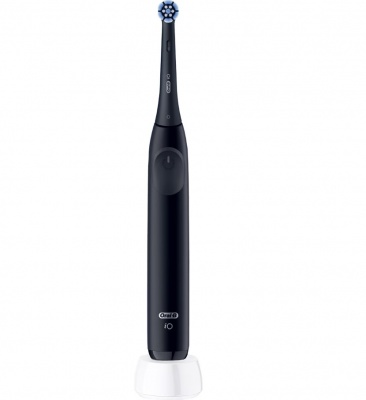 Oral-B Electric Toothbrush with Pressure sensor | iO2 | Rechargeable | For adults | Number of brush heads included 1 | Number of teeth brushing modes 3 | Black