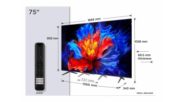 TV Set|TCL|75 "|4K Ultra HD|3840 x 2160 pixels|Flat|16:9|QLED|75P8K