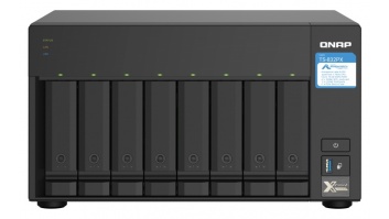 QNAP | 8-Bay QTS NAS | TS-832PX-4G | Up to 8 HDD/SSD Hot-Swap | AnnapurnaLabs Alpine | AL324 ARM Cortex-A57 Quad-Core | Processor frequency 1.7 GHz | 4 GB | DDR4