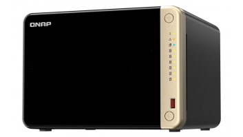 QNAP | 6-Bay desktop NAS | TS-664-8G | Intel Celeron | N5095 4-core | Processor frequency 2.9 GHz | 8 GB | DDR4