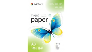 ColorWay PrintPro High Glossy Photo Paper, A3, 180g/m, 100 sheets