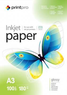 ColorWay PrintPro High Glossy Photo Paper, A3, 180g/m, 100 sheets