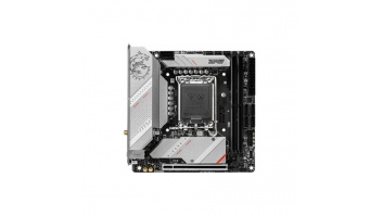 SALE OUT. MSI MPG B760I EDGE WIFI | Processor family Intel | Processor socket LGA1700 | DDR5 DIMM | Memory slots 2 | Supported hard disk drive interfaces SATA, M.2 | Number of SATA connectors 4 | Chipset Intel B760 | Mini-ITX | REFURBISHED, WITHOUT ORIGI