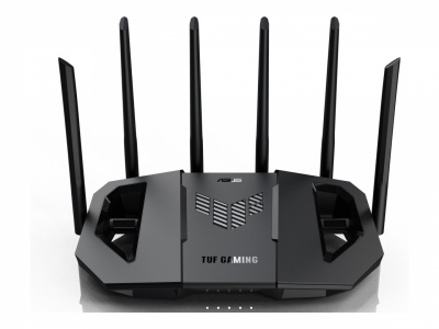 Asus | Dual Band WiFi 7 Extendable Gaming Router | TUF Gaming BE6500 | 802.11be | 6500 Mbit/s | Ethernet LAN (RJ-45) ports 4 | Mesh Support Yes | MU-MiMO Yes | Antenna type External fixed | 1