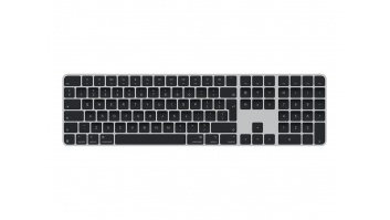 Apple Magic Keyboard with Touch ID and Numeric Keypad for Mac models with Apple silicon | Keyboard | Wireless | English | Black | Bluetooth, USB-C