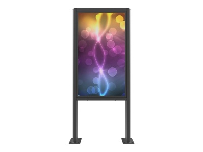 EDBAK POK91 Stand for 49" outdoor, Black | EDBAK