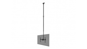 Neomounts CL35-440BL16XL Monitor/TV Mount Ceiling | Adjustable Height, Rotate, Tilt, Swivel | 37-70 " | Maximum weight (capacity) 50 kg | Black