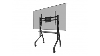 Neomounts Floor stand | FL50-525BL1 TV trolley | Adjustable Height | 55-86 " | Maximum weight (capacity) 76 kg | Black