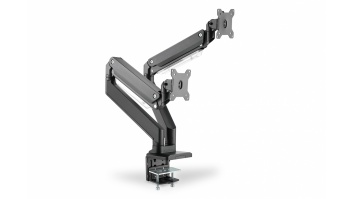 Digitus Desk Mount | DA-90427 | Adjustable Height, Rotate, Tilt, Swivel | 15-35 " | Maximum weight (capacity) 2x15 kg | Black