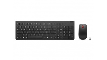 Lenovo Essential Wireless Combo Keyboard & Mouse Gen2 | Keyboard and Mouse Set | Wireless | Mouse included | Nordic | Black