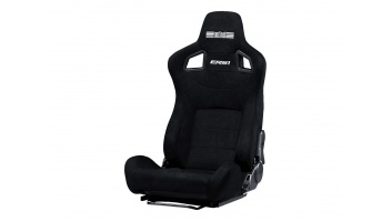 Next Level Racing ERS1 Elite Racing Seat, Leather and Mesh Edition | Black