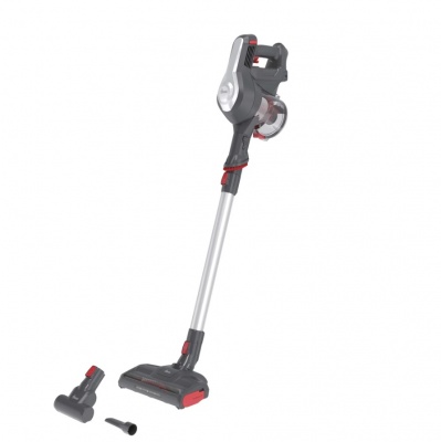Hoover HF122GPT 011 Vacuum cleaner, Handstick, Cordless, Operating time 40 min, Dust container 0.9 L, Grey