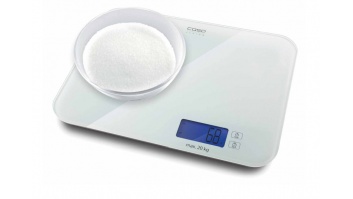 Caso | Designer kitchen scales LX 20 | 03294 | Maximum weight (capacity) 20 kg | Graduation 5 g | White