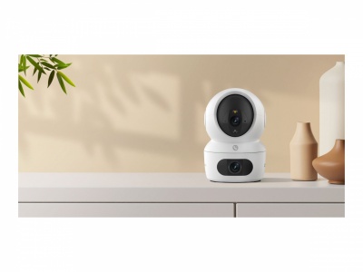 EZVIZ CSH7C Internally Controlled and Directional Camera (4 MP + 4 MP, two-lens), White | EZVIZ