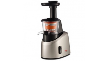 TEFAL | Slow Juicer | ZC255B38 | Type Electric | Silver/ black | 200 W | Extra large fruit input | Number of speeds 2 | 82 RPM