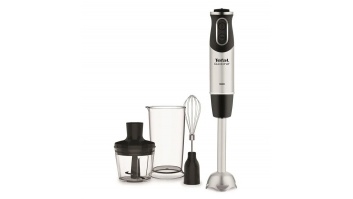 TEFAL | Blender | Quickchef 3-in-1 HB656838 | Hand Blender | 1000 W | Number of speeds 20 | Turbo mode | Chopper | Black