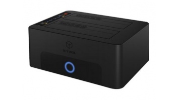 Raidsonic | Icy Box | IB-1232CL-U3 Dockingstation, 2x SATA 2.5" and/or 3.5" to 1x USB 3.2 Gen 1 Host + UASP