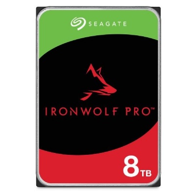 HDD|SEAGATE|IronWolf Pro|8TB|SATA|256 MB|7200 rpm|3,5"|ST8000NT001