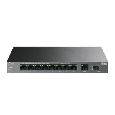 Switch|TP-LINK|LS1210GP|PoE+ ports 8|LS1210GP