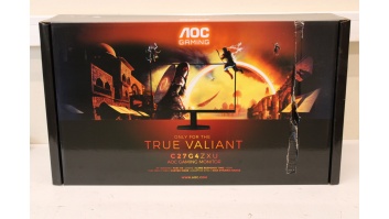 SALE OUT. AOC | C27G4ZXU | 27 " | VA | FHD | 16:9 | 280 Hz | 1 ms | 1920 x 1080 pixels | 300 cd/m² | HDMI ports quantity 2 | Warranty 36 month(s) | DAMAGED PACKAGING
