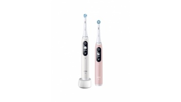 Oral-B Electric Toothbrush | iO6 DuoPack | Rechargeable | For adults | Number of brush heads included 2 | Number of teeth brushing modes 5 | White/Pink