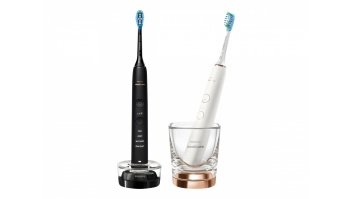 Philips hbrushes, 2-pack | HX9914/57 Sonicare DiamondClean 9000 | Rechargeable | For adults | Number of brush heads included 2 | Number of teeth brushing modes 4 | Black/White